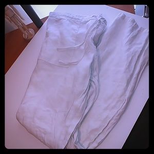 Victoria Secrets Long White Linen